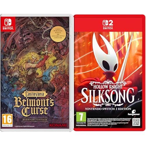 Castlevania: Belmont's Curse-Midnight Edition - Switch+Hollow Knight: Silksong - Switch 2