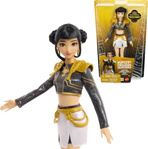 Mattel KPOP Demon Hunters HUNTR/X Zoey “Golden” muñeca Cantante