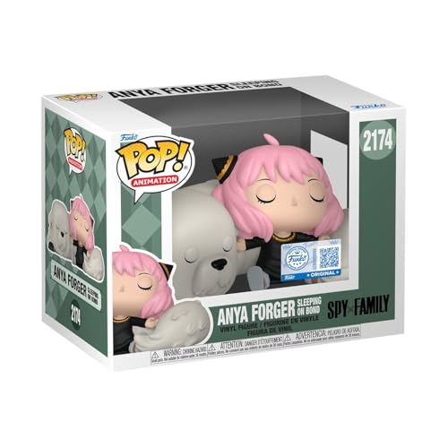 Funko Pop! Premium: Spy X Family - Anya Forger Sleeping On Bond - Exclusiva Amazon - Figura de Vinilo Coleccionable - Idea de Regalo - Mercancia Oficial - Juguetes para Niños y Adultos - Anime Fans