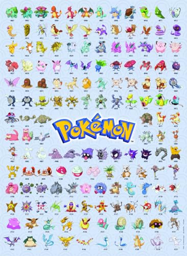 Ravensburger - Puzzle 500 Piezas Pokemon, Puzzle Adultos 49x36cm